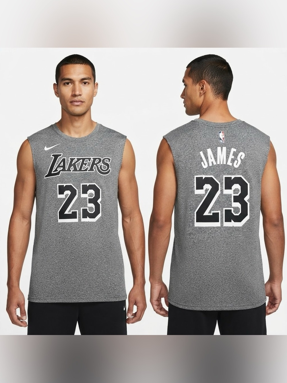 Nike Los Angeles Lakers LeBron James Sleeveless Dri-FIT Training Shirt